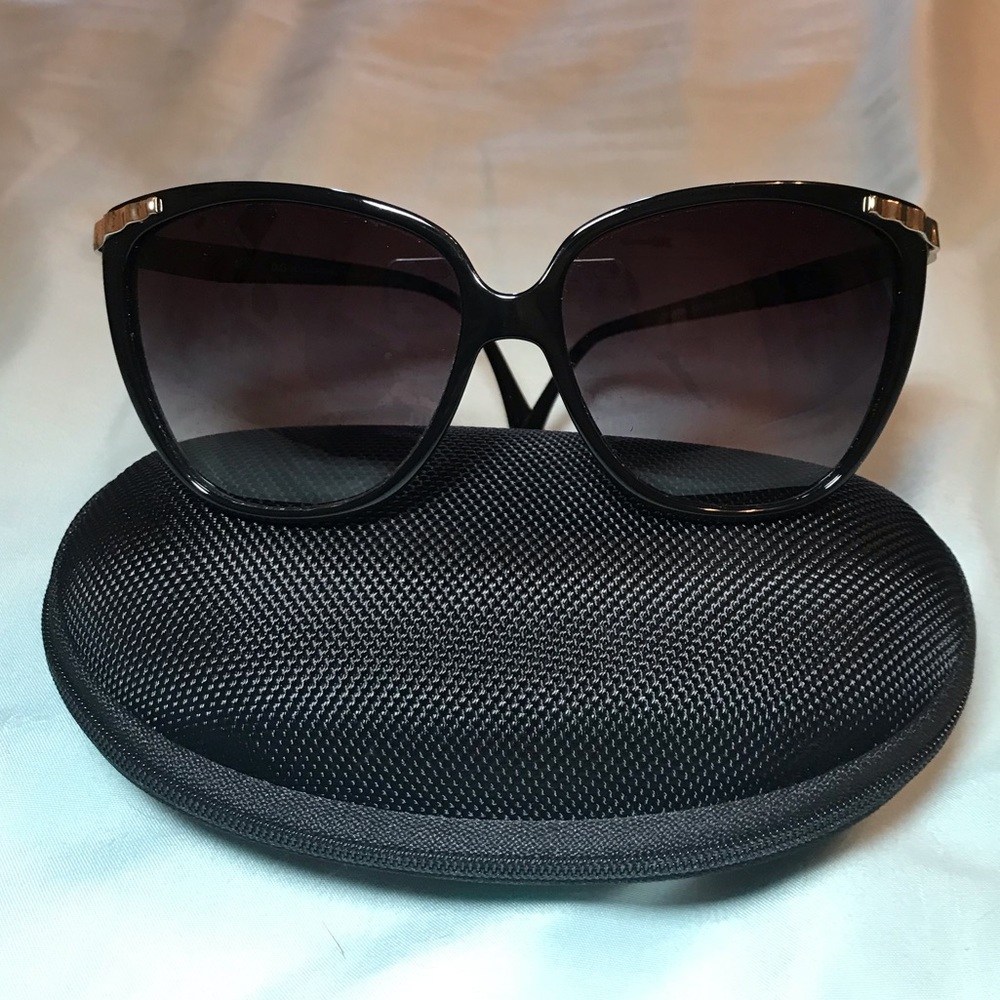 D&G Large Black Sunglasses